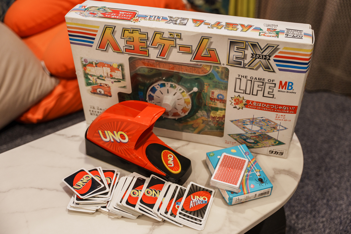 Board games for guests