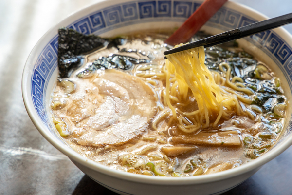 Mt. Fuji spring water ramen